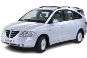 Aislantes térmicos oscurecedores SsangYong Rodius 2004-2013