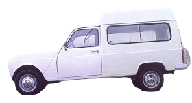 Aislantes térmicos oscurecedores Renault 4L