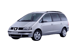 Aislantes térmicos oscurecedores Seat Alhambra 1996-2010