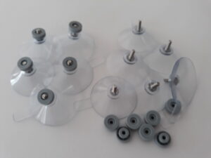 Ventosas de rosca (5 unidades)